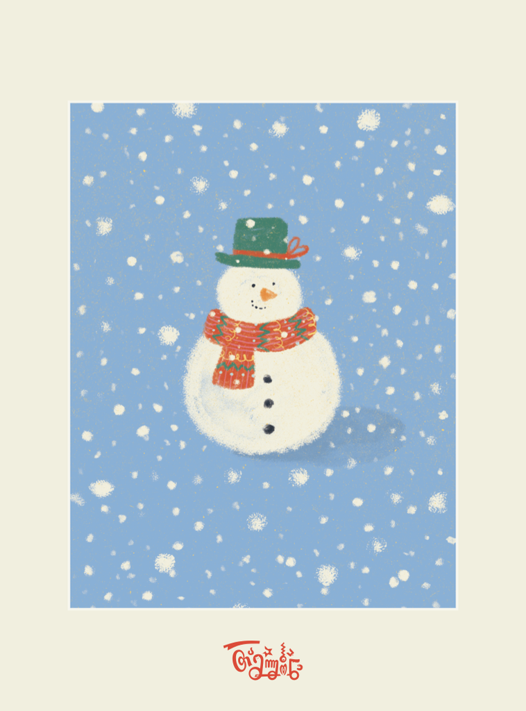 T: Poster - Snowman