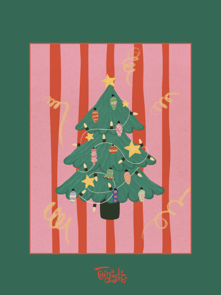 T: Poster - Christmas Tree