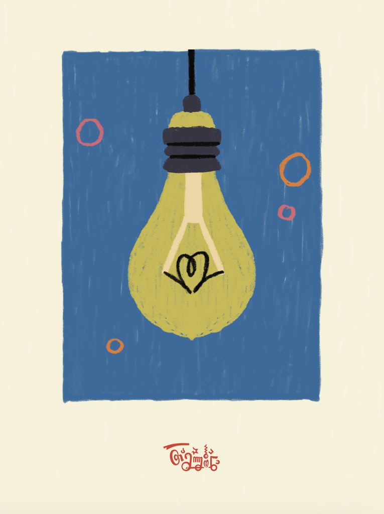 T: Poster - Lightbulb