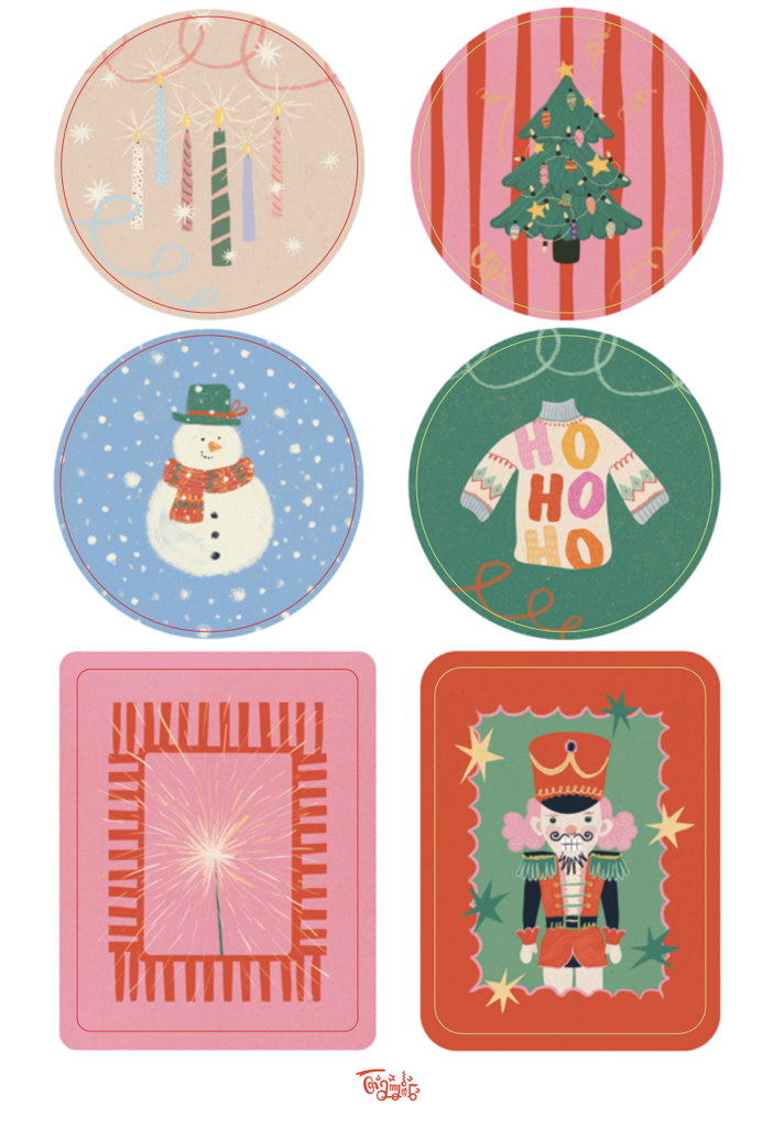 T: Sticker - New Year #1