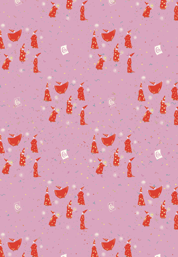 T: Wrapping paper - Wizards